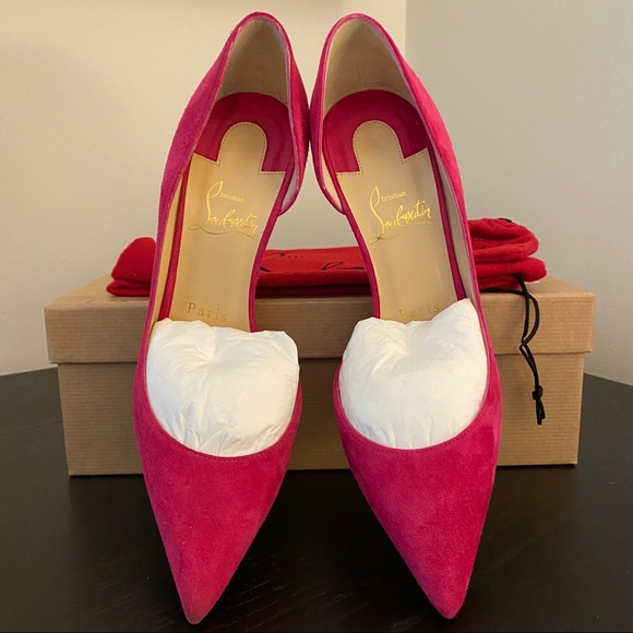 ‼️SOLD‼️ Iriza 100 Veau Velour Pink - Picture 2 of 7